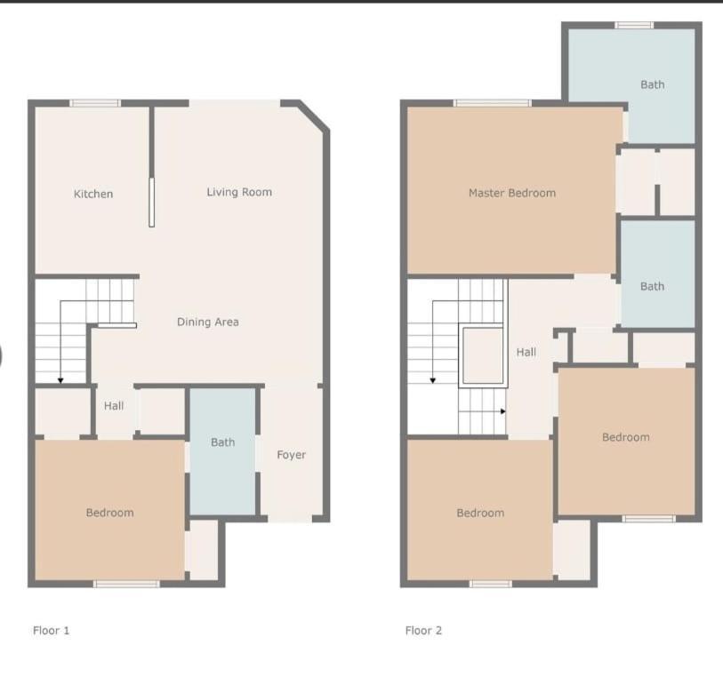 Cozy Stylish Townhome Davenport Exteriér fotografie